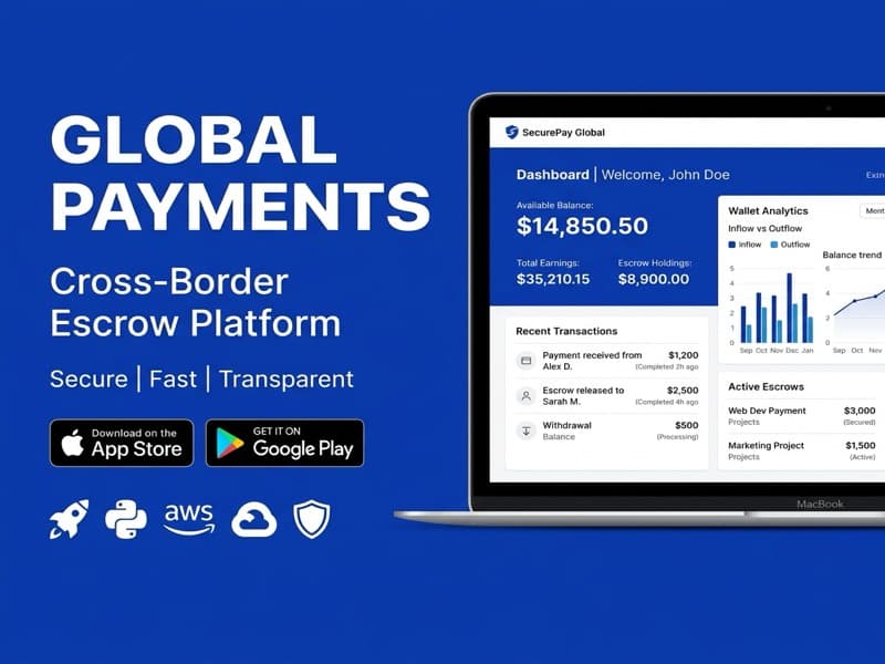 FinTech Escrow Dashboard